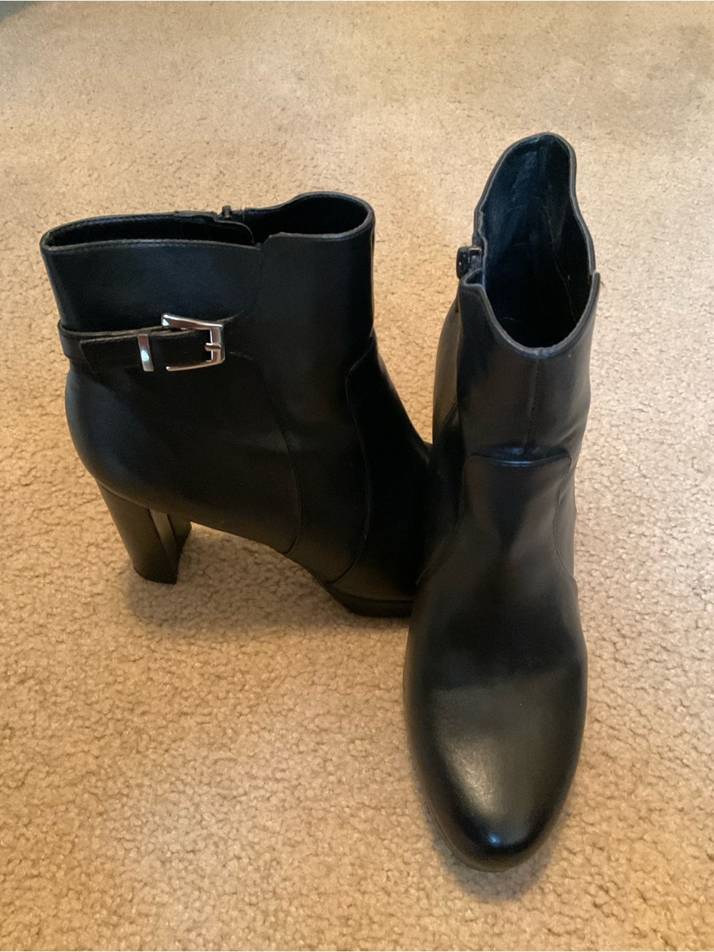 Naturalizer Black Boots. Sz. 11 - Picture 5 of 5